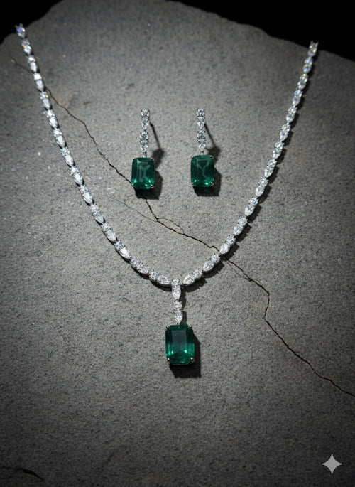 Emerald elegance set
